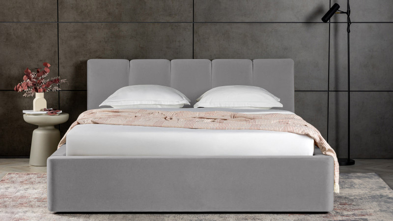 Кровать Niks Тк. Sky Velvet 08 160x200 - купить в Озерце