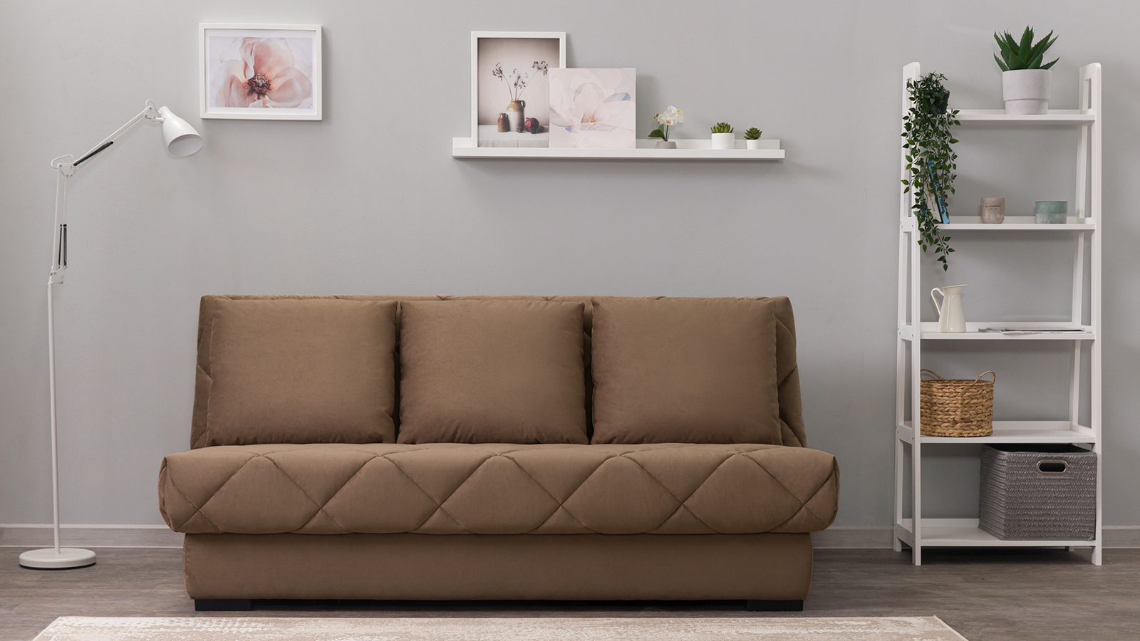 Диван Vega Nova Casanova Chocolate с коробом для белья 128x197 — купить в Озерце