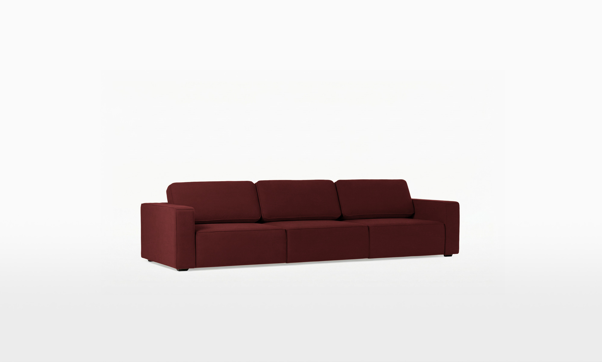 Диван Ralf, 3-х секционный, ткань Sky Velvet 32 122x346 — купить в Озерце