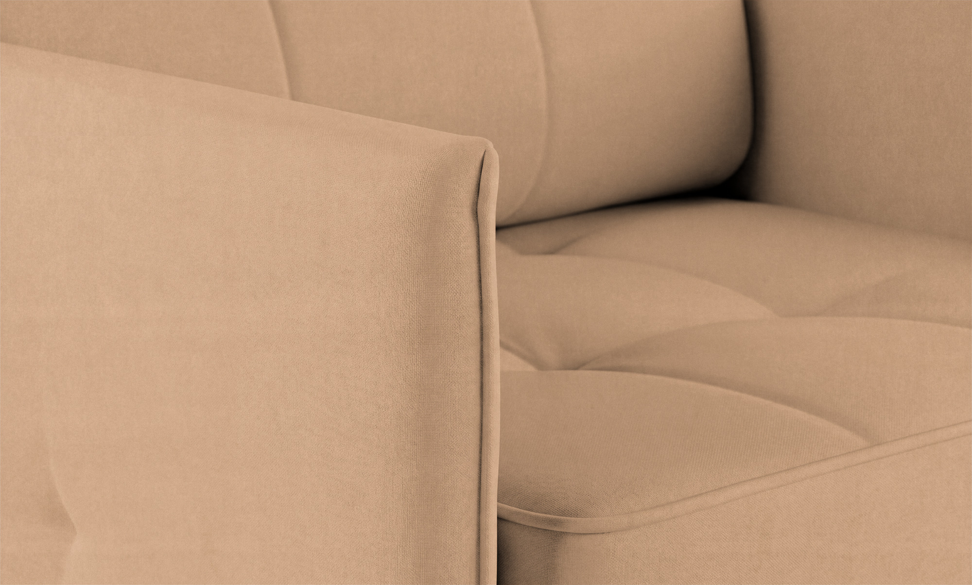Кресло -кровать Amani Pro, ткань Casanova Beige (подлокотник: 5 см) — купить в Озерце