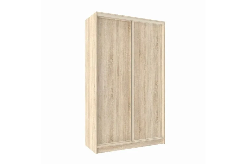 Шкаф-купе 1350 Домашний ЛДСП/ЛДСП (Дуб Сонома) в мебель-центре Озерцо