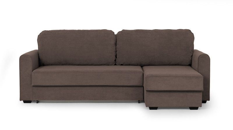 Диван -кровать угловой Magni ткань Royal I Shiitake 144x233 — купить в Озерце