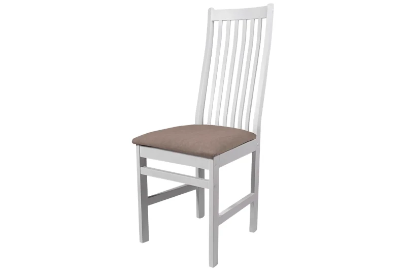 Стул Сюзан (Белая эмаль / Капучино 6) - купить в Озерце