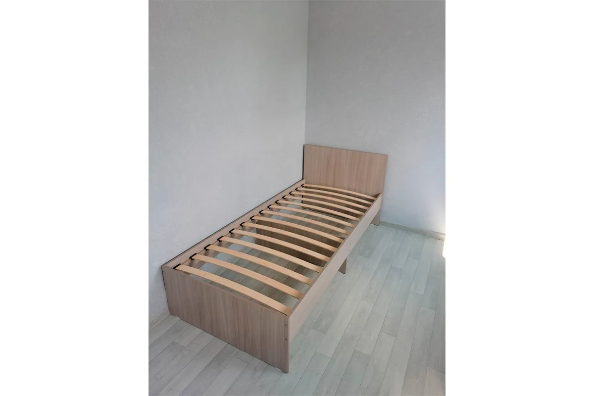 Кровать Мона (Ясень Светлый) 90х200 - купить в Озерце