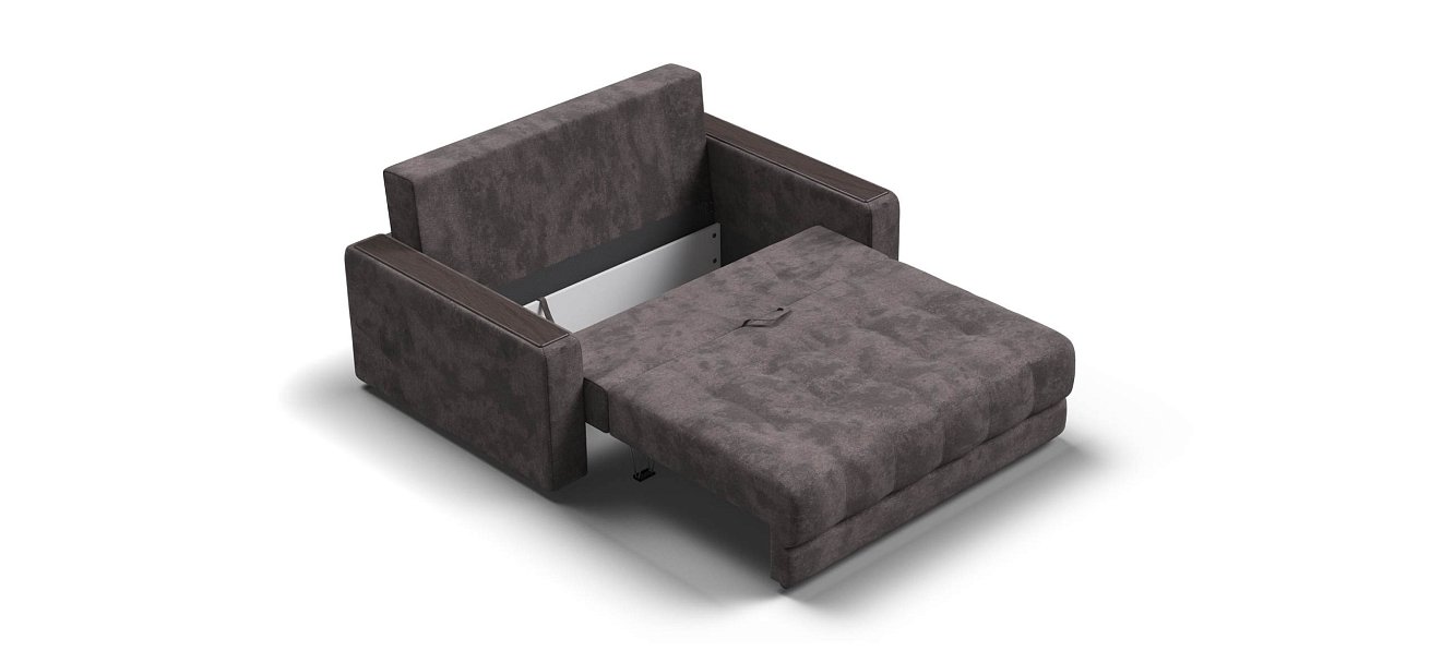 Босс Маркет двухместный диван Велюр Алькантара серый — купить в Озерце