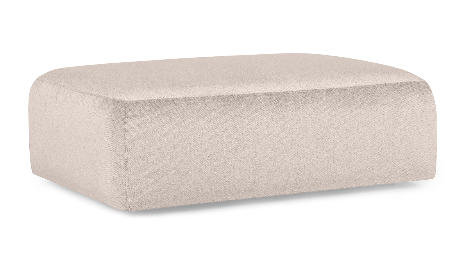 Модуль -пуф Molto, 125+85, ткань Rokky snow 85x125 - купить в Озерце