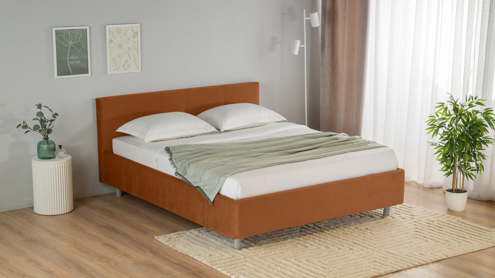 Кровать с подъемным механизмом Vanessa nova, ткань Casanova Desert, 90x200 - купить в Озерце