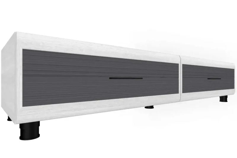 Тумба ТБ-2672 (Снежный Ясень-серый) — Мебель-центр Озерцо