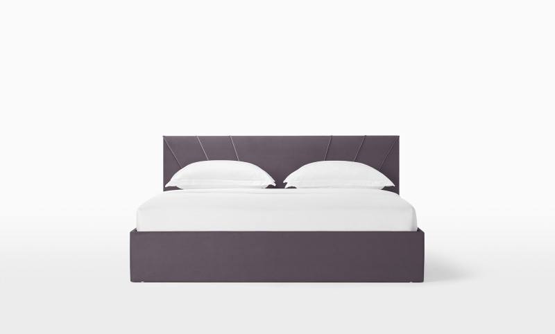 Кровать с подъемным механизмом Alfa, ткань Velutto 19, 200x200 - купить в Озерце