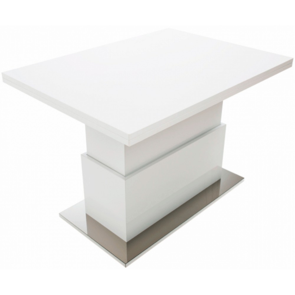 Стол-трансформер SLIDE белый матовый - купить в Озерце