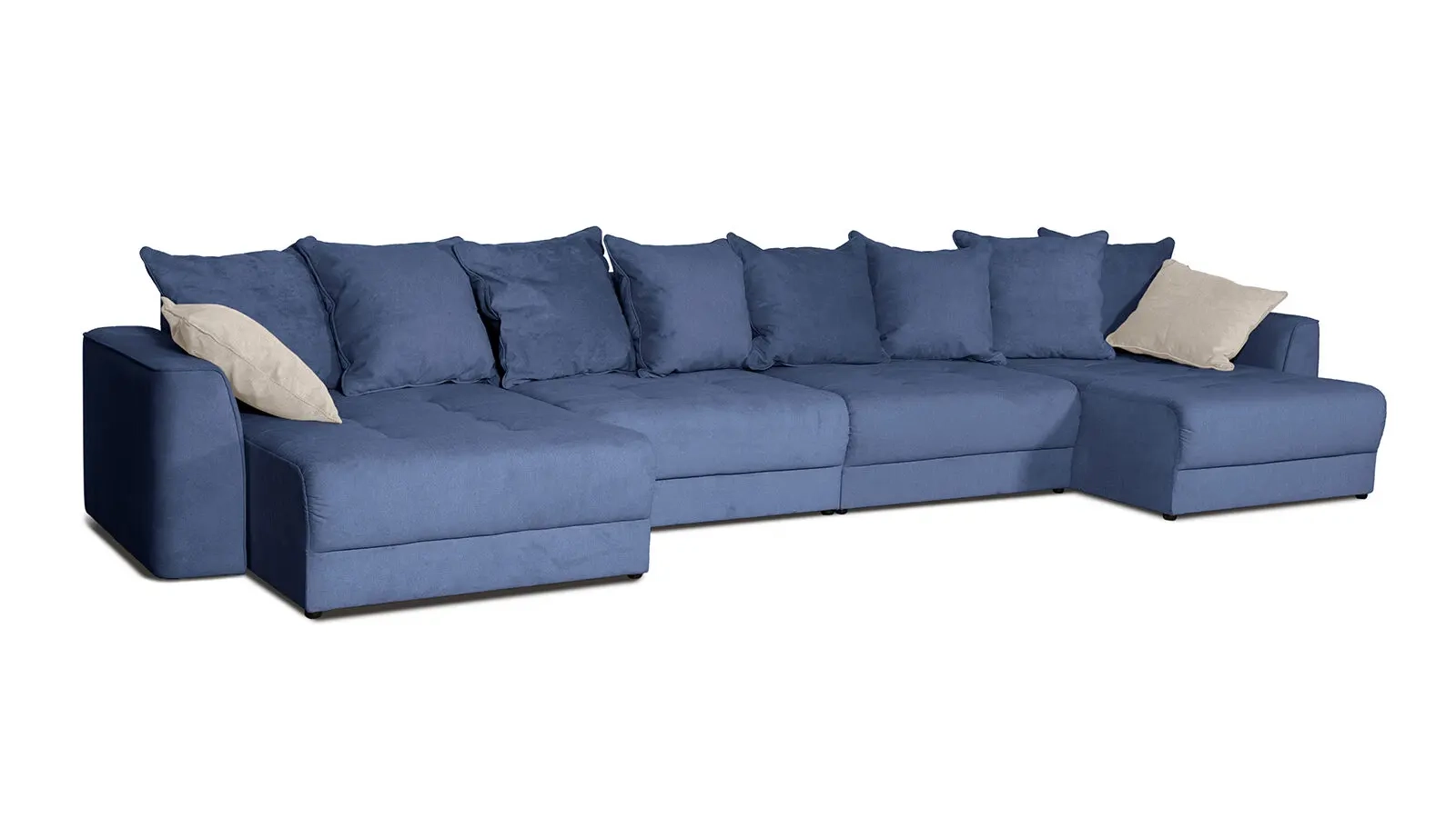 Диван Monako New Happy 784 + Happy 102 П-образный с коробом для белья 157x455 — купить в Озерце