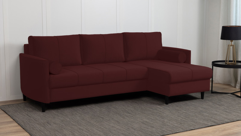 Диван Kvina New угловой, Тк. Sky Velvet 32 142x228 — купить в Озерце