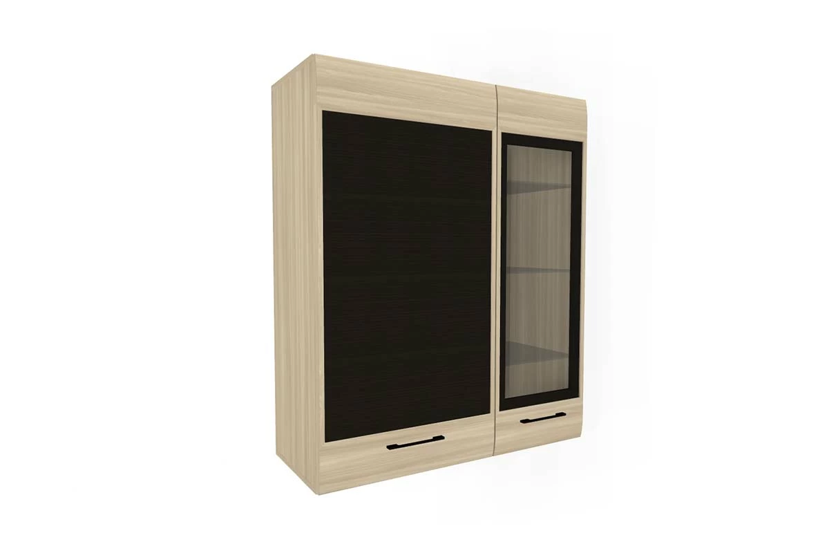 Гостиная Камелия (Ясень Асахи комбинированный) — Мебель-центр Озерцо