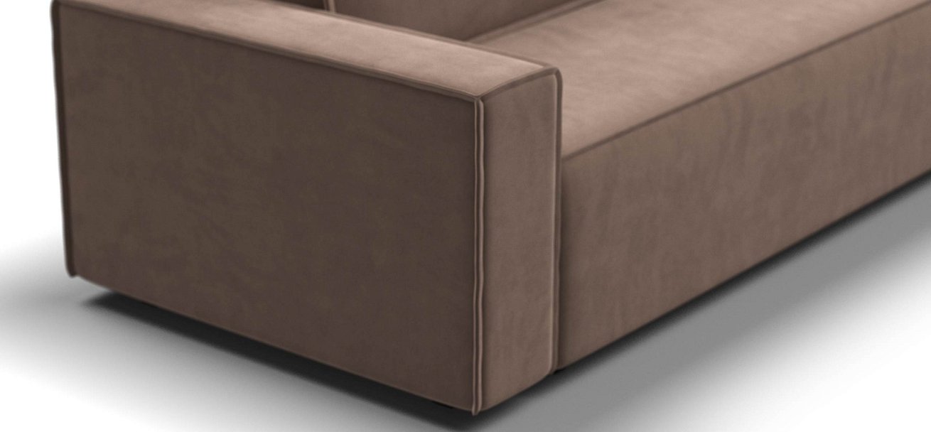 Лофт диван Велюр Монолит мокко — купить в Озерце