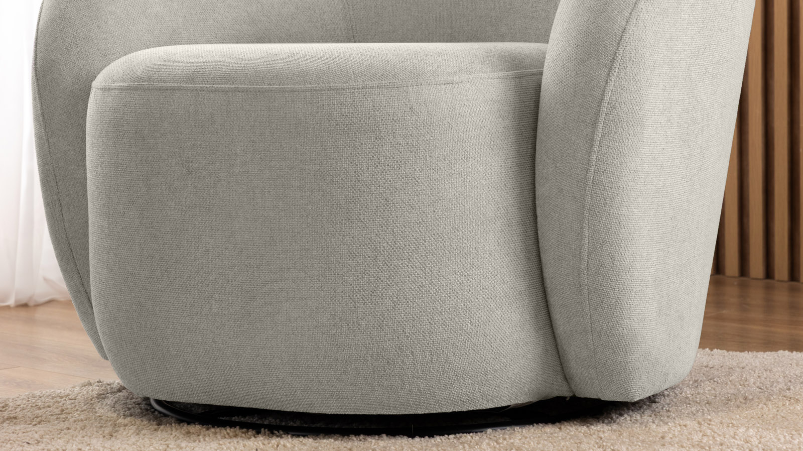 Кресло поворотное Nuage, ткань Forte 16 86x90 — купить в Озерце