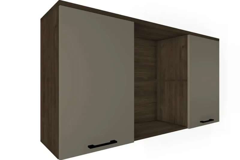 Антресоль АН-5013-ГТ-ЛМ (Гикори Джексон Темный/Латте Матовый) в мебель-центре Озерцо