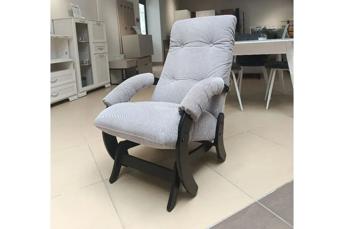 Кресло-маятник Консул (1кор) (Verona Light Grey/Венге) — купить в Озерце