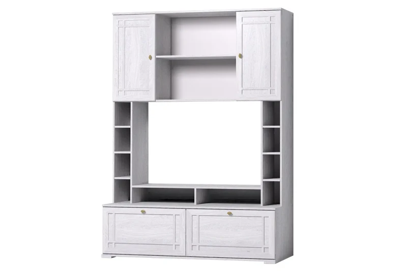 Sherlock 1 Шкаф МЦН Ясень Анкор светлый — Мебель-центр Озерцо