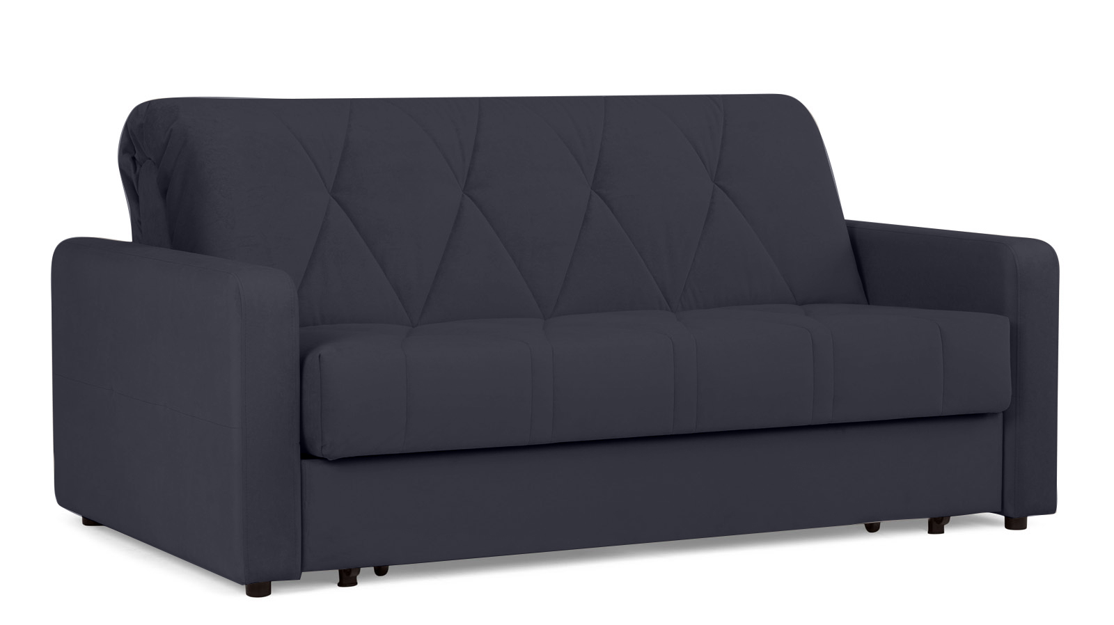 Диван - кровать Domo Pro стежка ромб, ткань Sky Velvet 40 180x216 — купить в Озерце