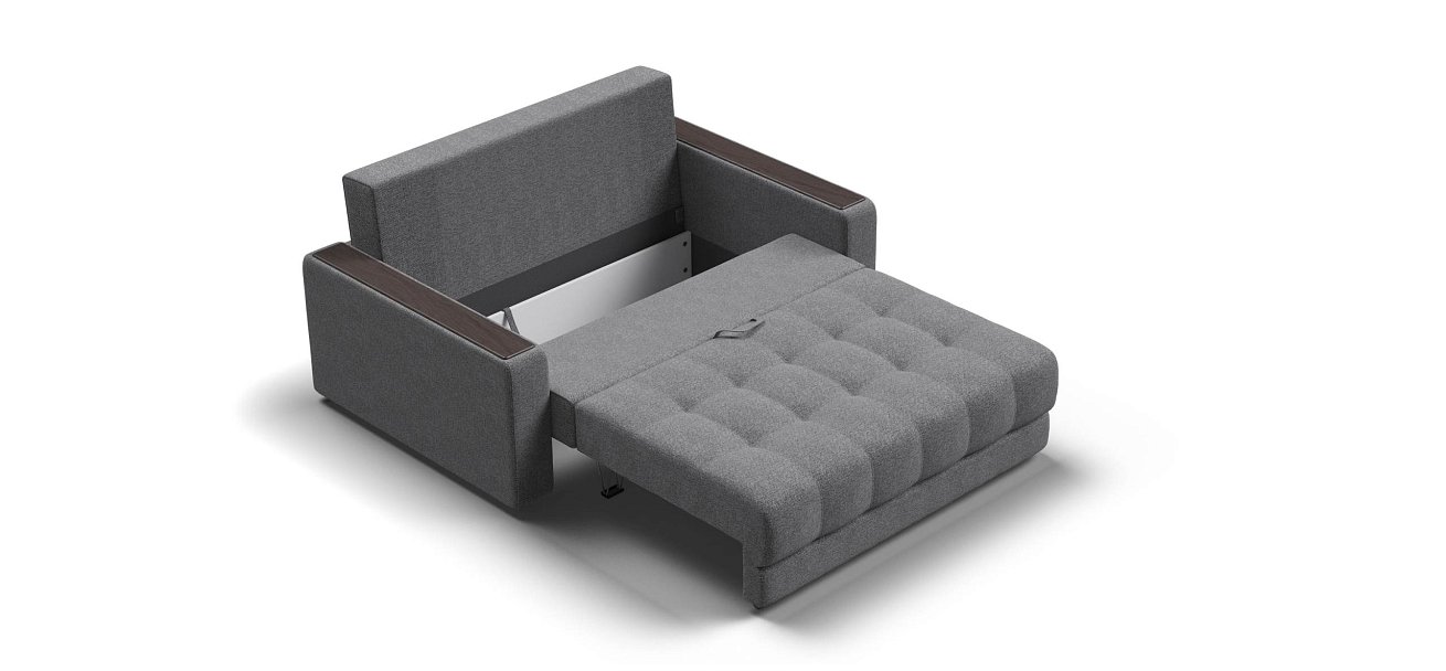 Босс Маркет двухместный диван Рогожка Мальмо серый — купить в Озерце