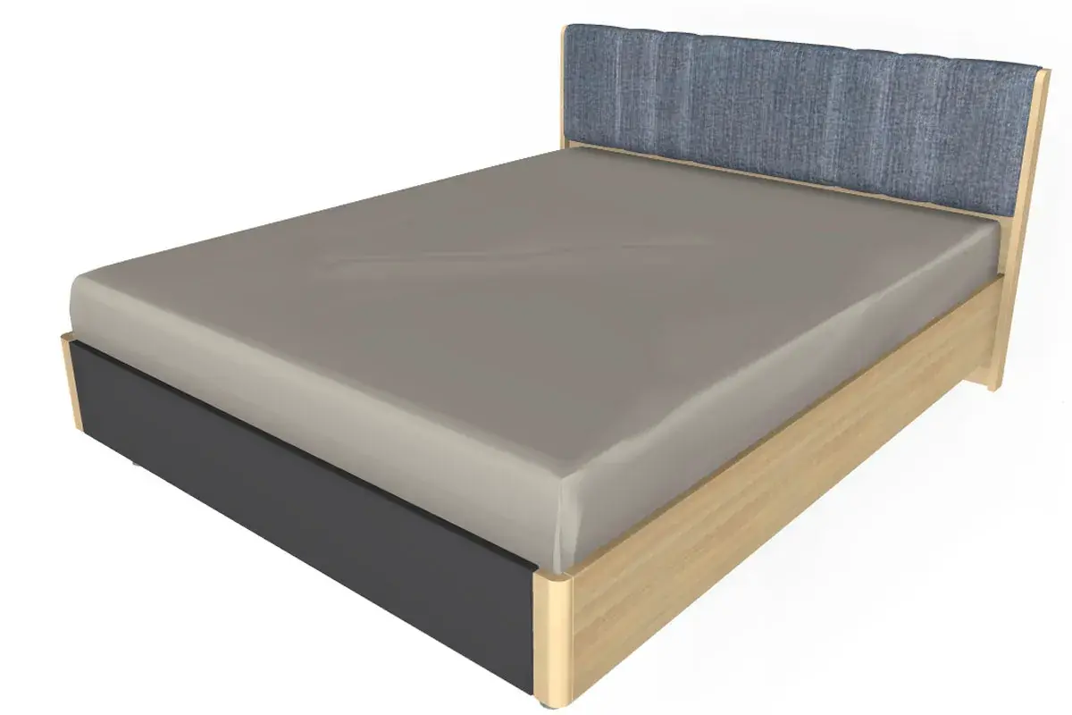 Спальня Грейс комплект 2 (Ясень Асахи/Антрацит матовый) - купить в Озерце