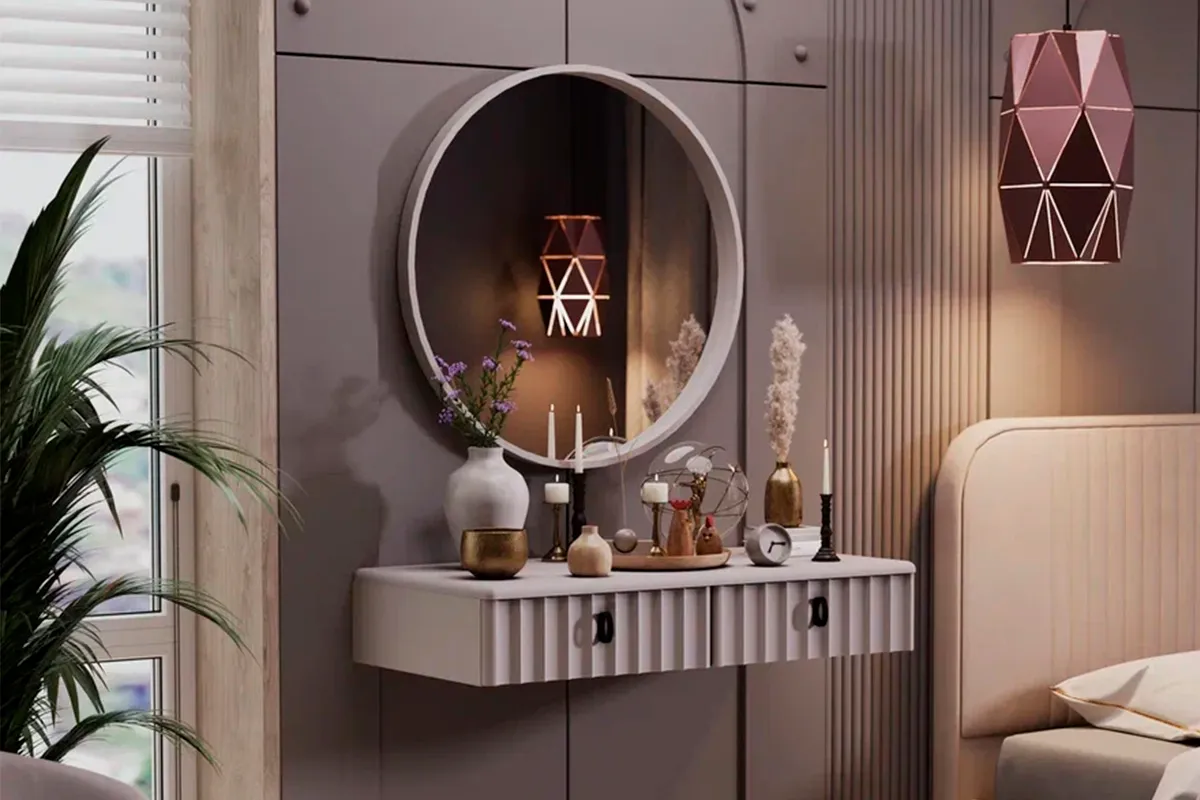 Спальный гарнитур Тиффани №2 (Кашемир / Кашемир матовый / Велюр Мокко светлый) - купить в Озерце