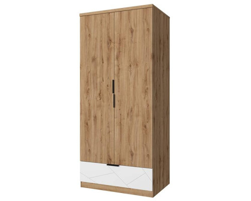 Кайлас Дуб наварра / эко джелато Шкаф 2DG1S в мебель-центре Озерцо