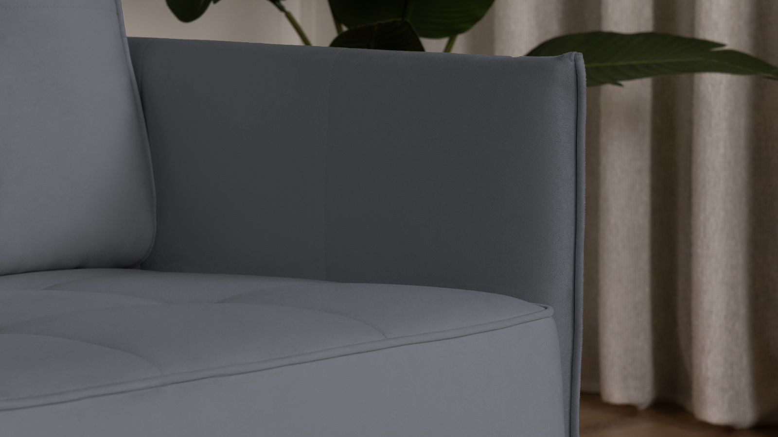 Кресло Amani Pro, Тк. Sky Velvet 16 (подлокотник: 5 см) 73.5x89 — купить в Озерце