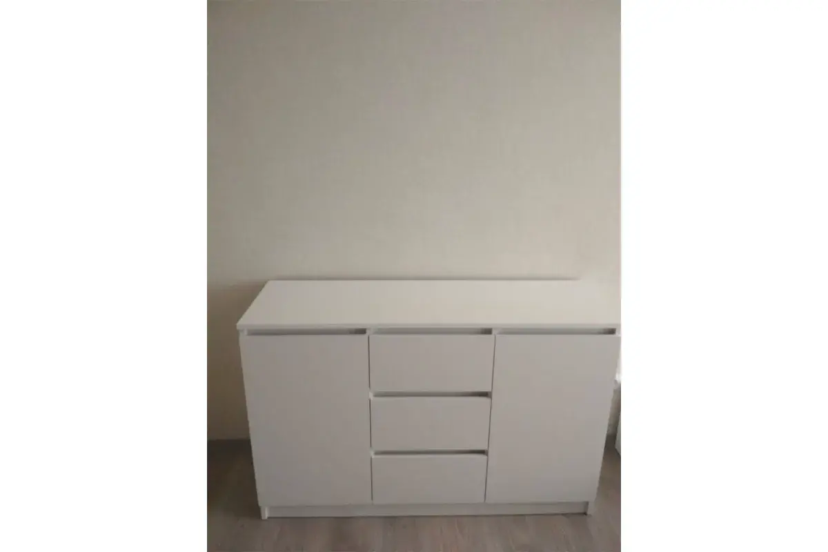 Комод Ницца-5 (Белый) — Мебель-центр Озерцо