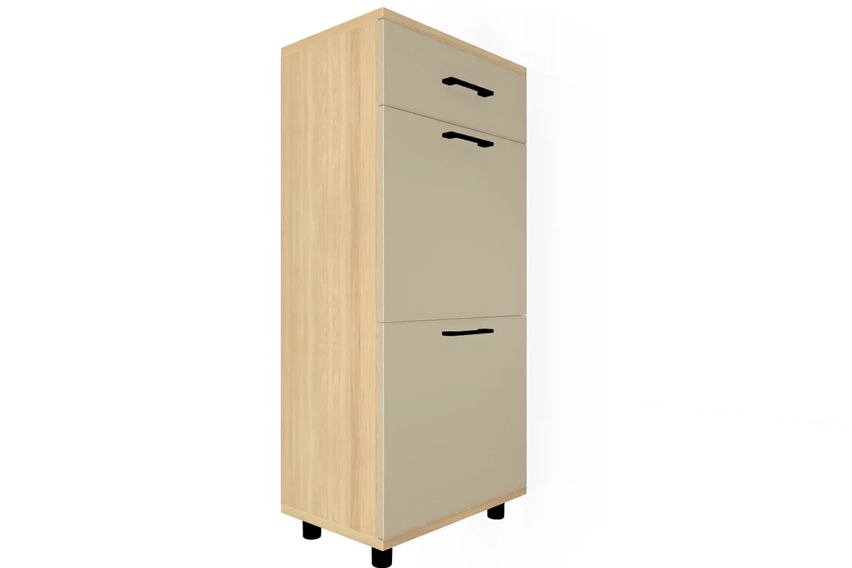 Прихожая Грейс комплект 8 (Ясень Асахи/Кашемир Матовый) — Мебель-центр Озерцо