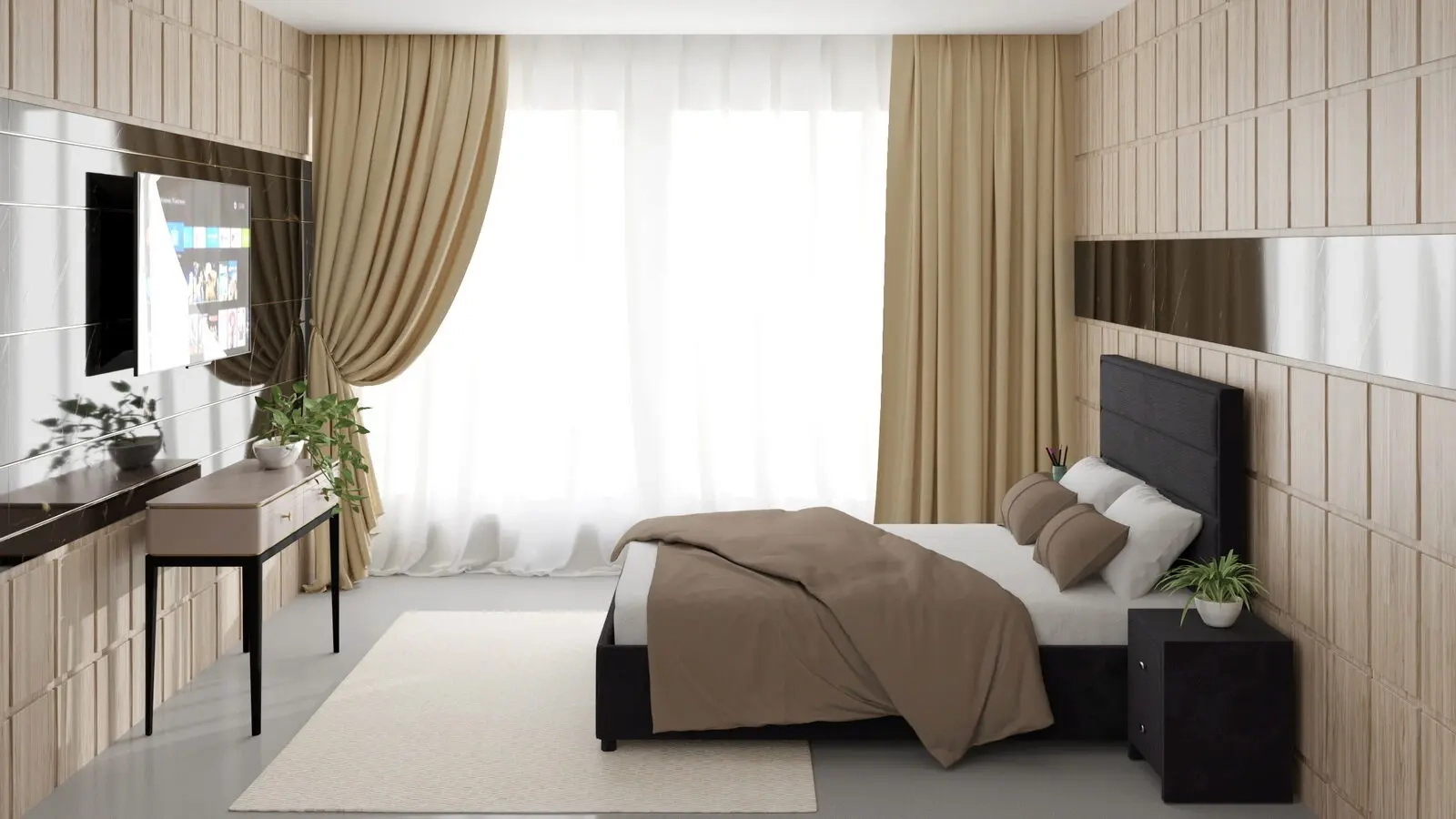 Шторы Blackout Basic 2.0, цвет: песочный 160x280 в мебель-центре Озерцо