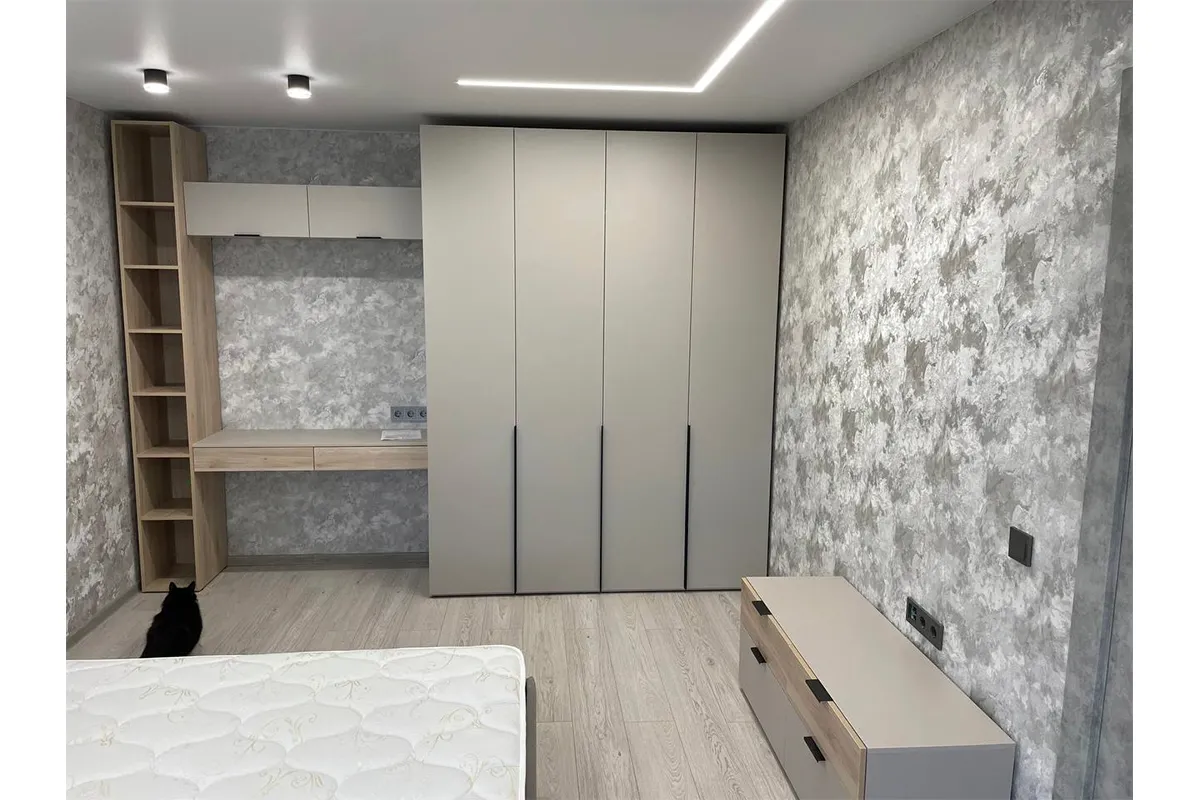 Шкаф Мария 4х-дверный МШ 180.55 (Дымчато-серый) в мебель-центре Озерцо