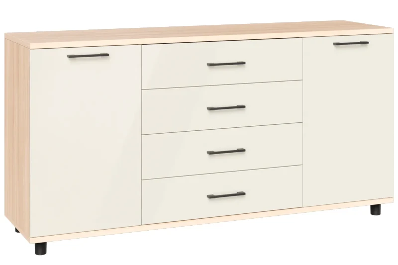 Тумба ТБ-5012-АС-КГ (Ясень Асахи / Кашемир Глянцевый) — Мебель-центр Озерцо