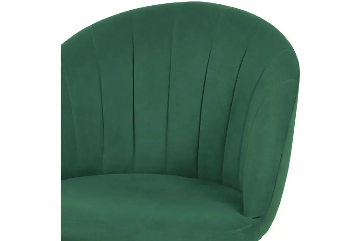 Стул Моника (Муар черный/Велюр Dream Forest (зеленый)) СРП-050 - купить в Озерце