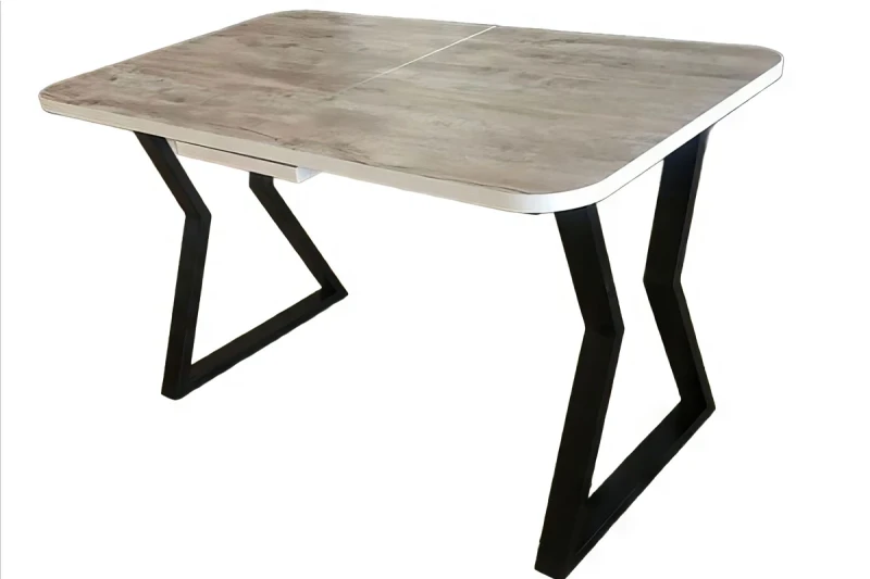 Стол Ричи (Дуб Юкон/Чёрный) - купить в Озерце