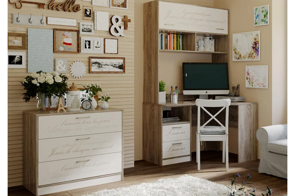 Брауни ТД-313.04.01 Комод — Мебель-центр Озерцо