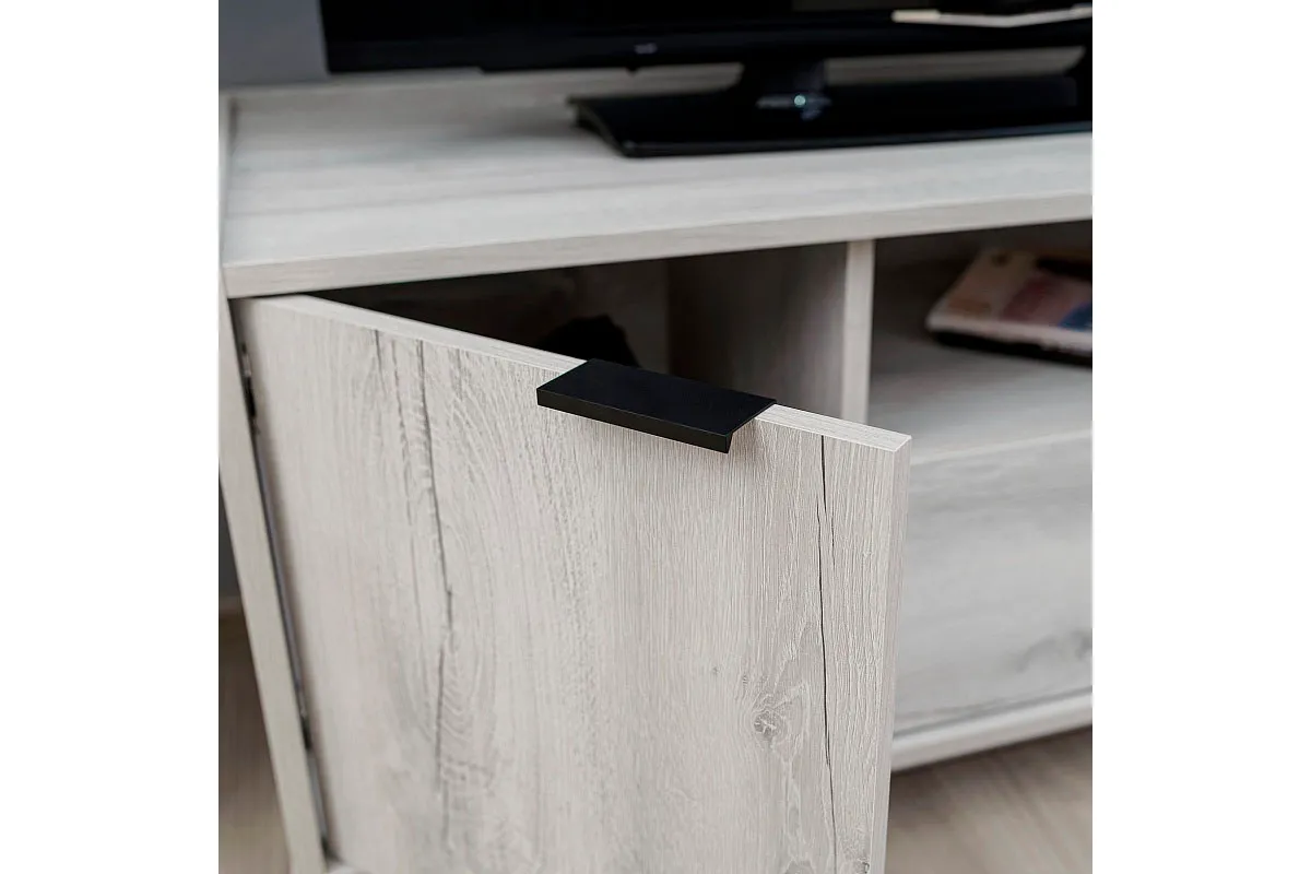 Тумба ТВ Флекс 3 (Дуб Шавиниган) — Мебель-центр Озерцо