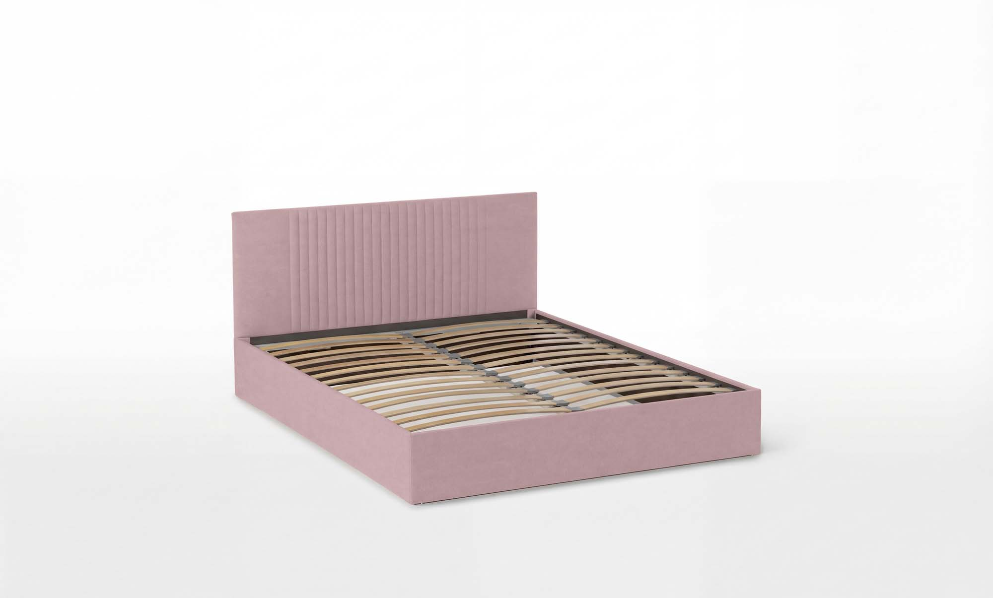 Кровать с подъемным механизмом Simple, ткань Sky Velvet 01, 120x200 - купить в Озерце