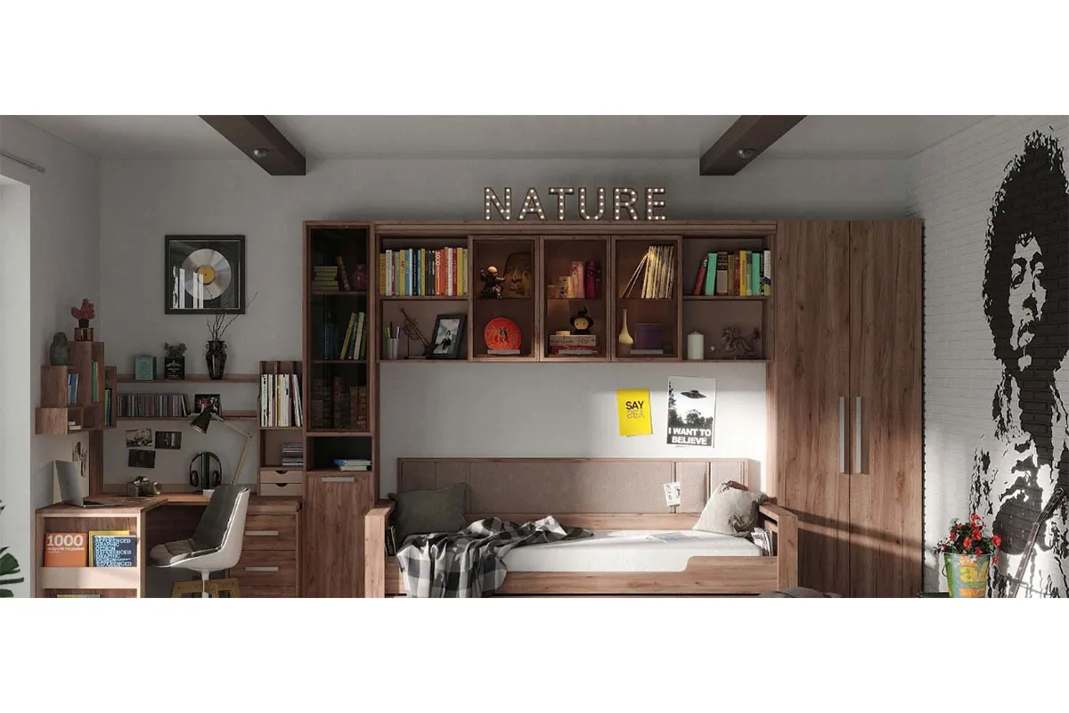 Шкаф навесной Nature 81 в мебель-центре Озерцо