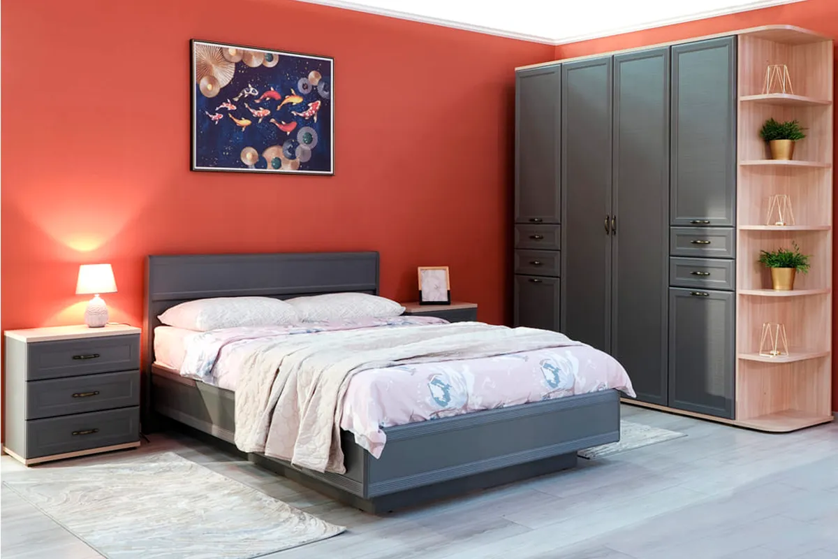 Тумба ТБ-1024-АС-СО (Ясень Асахи/Серый Оникс) — Мебель-центр Озерцо