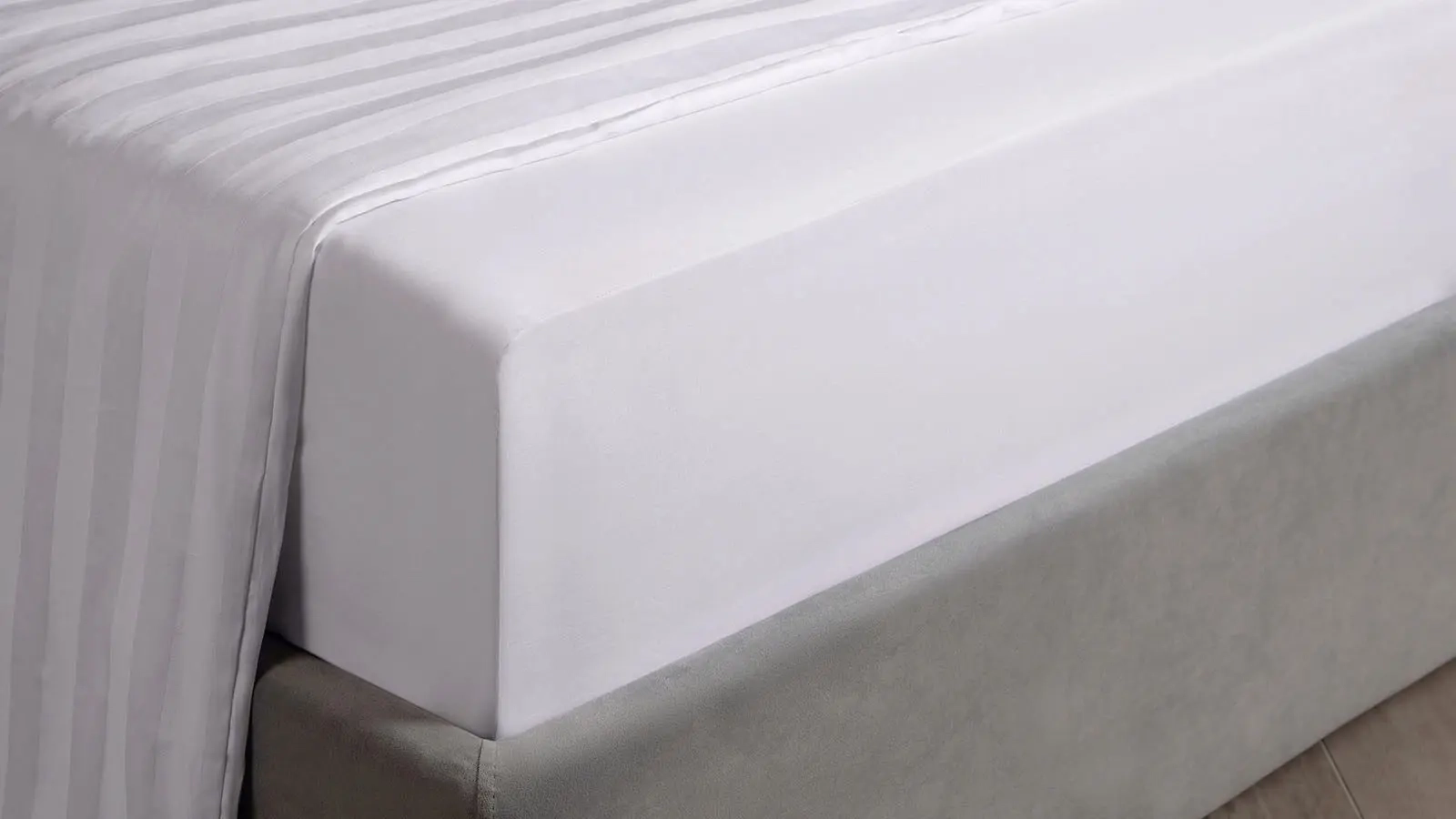 Простынь на резинке Askona Comfort, Белый 160x200 в мебель-центре Озерцо