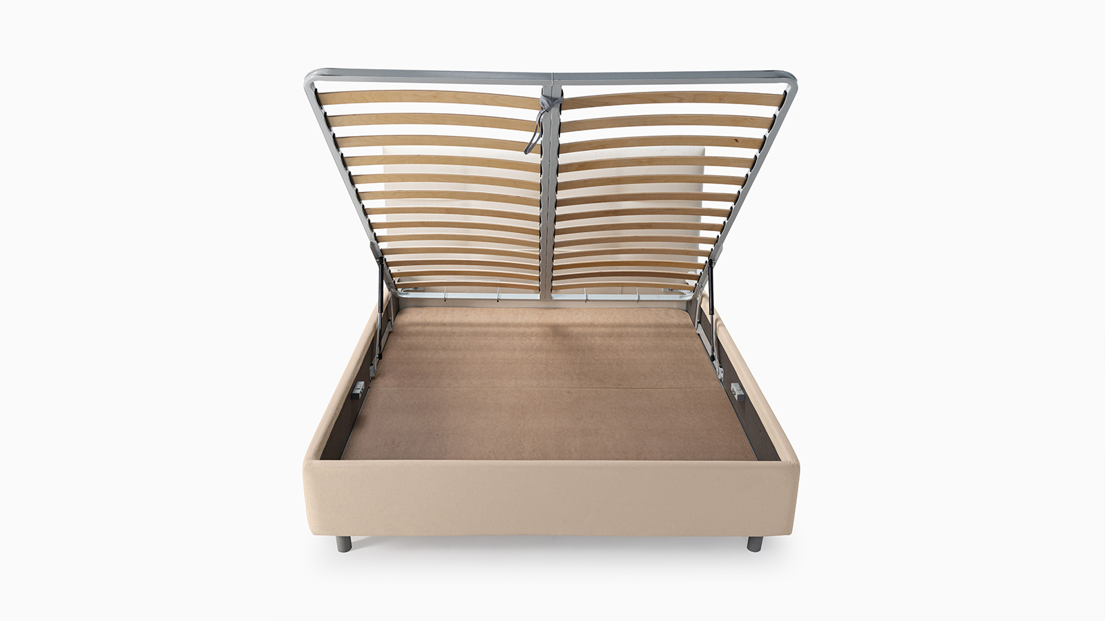 Кровать с подъемным механизмом Orlando Nova, ткань Casanova Milk, 160x200 - купить в Озерце