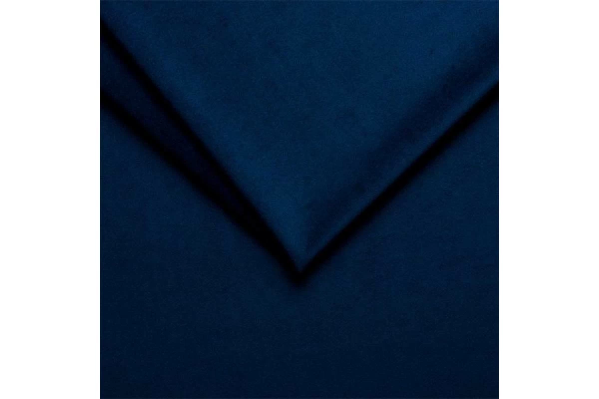 Стул Аура каркас Муар черный, велюр (Velluto 25 синий) СРП-032 - купить в Озерце