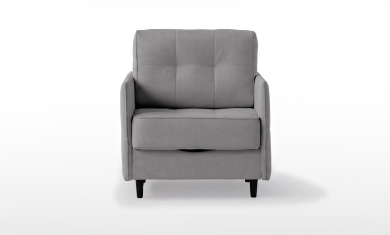 Кресло -кровать Amani Pro, ткань Sky Velvet 18 (подлокотник: 5 см) — купить в Озерце