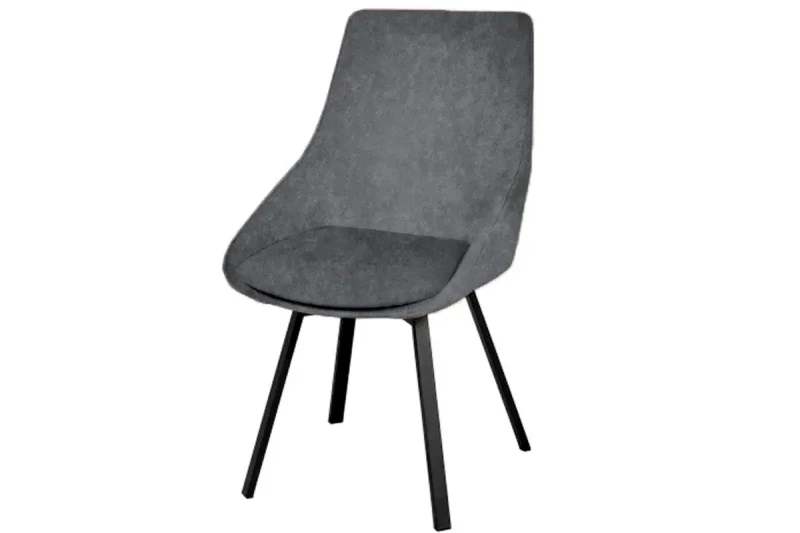 Стул Рокси (Муар черный/Генезис Grafit графит) СРП-131 - купить в Озерце