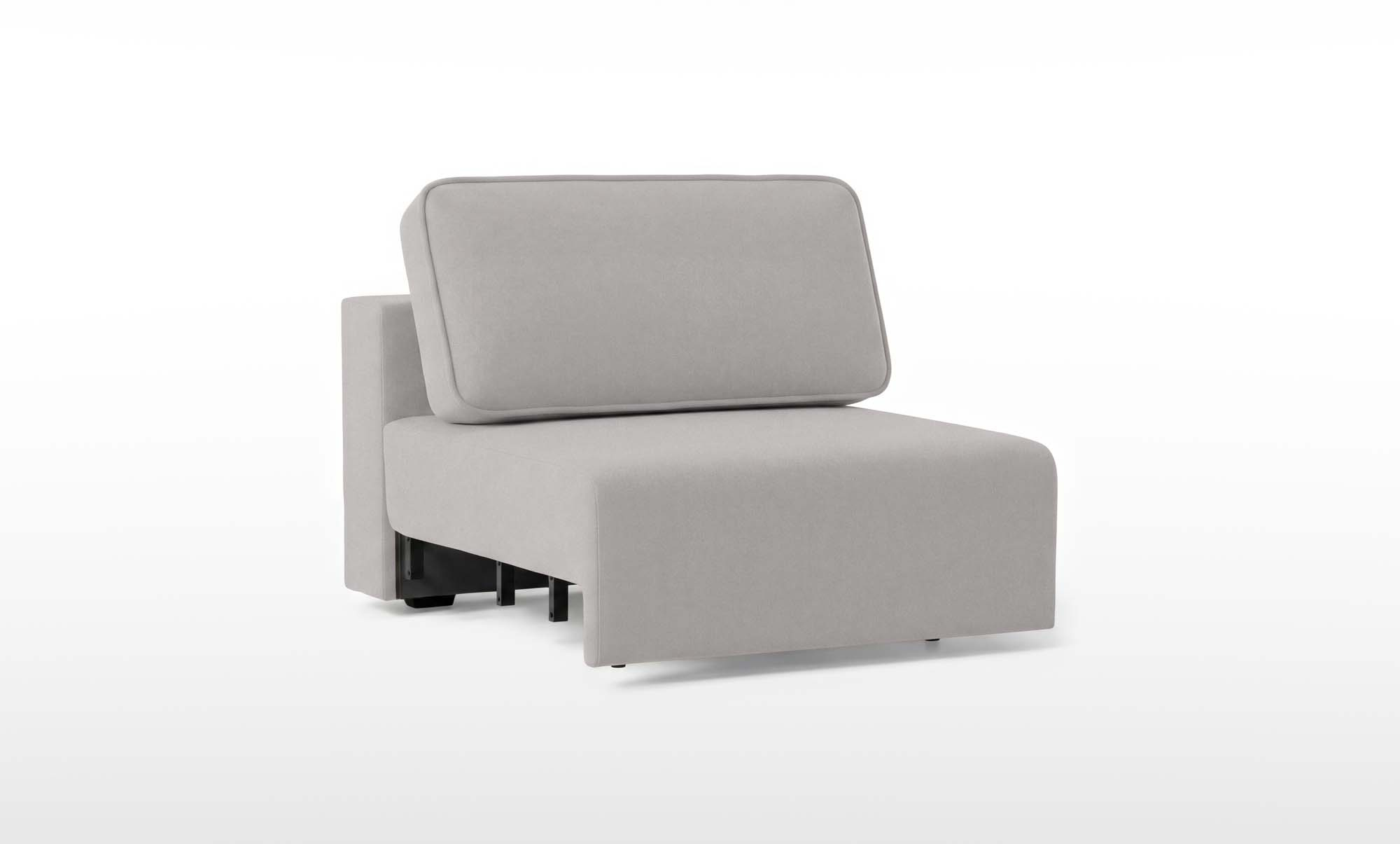 Модуль кресельный Enso, ткань Prime Grey - купить в Озерце