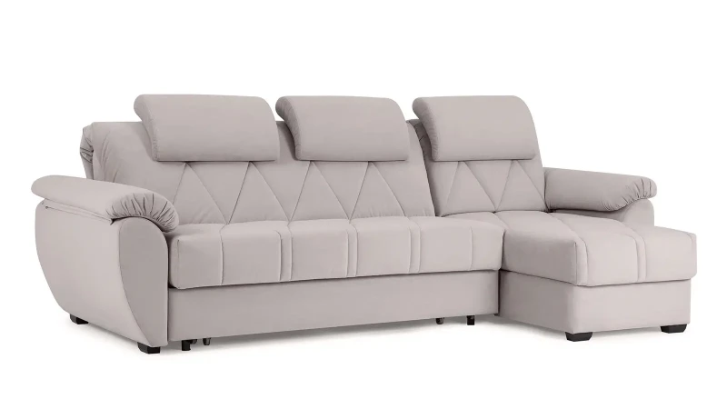 Диван Antares Pro Casanova Grey угловой с коробом для белья 160x215 средней жесткости 168x274 — купить в Озерце