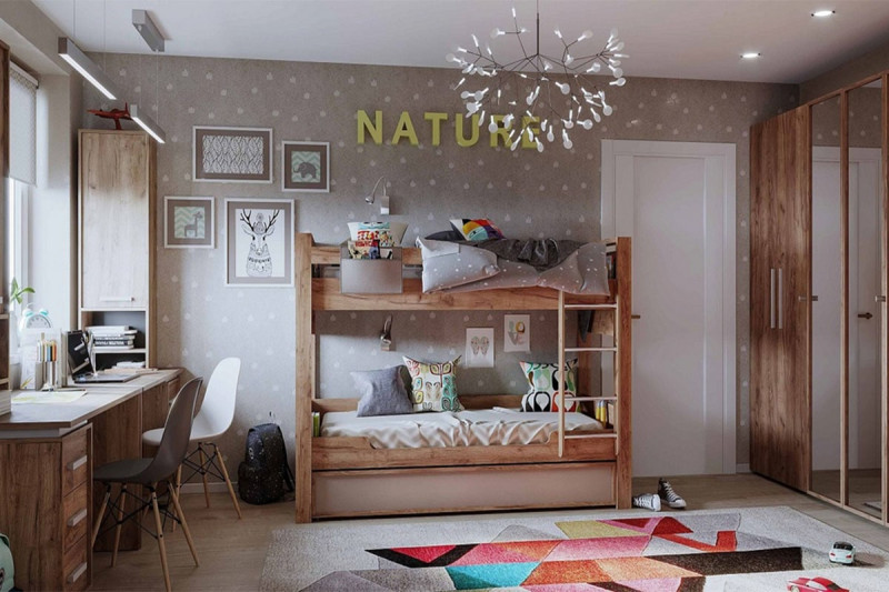 Детская Nature (Комплект 3) — Мебель-центр Озерцо