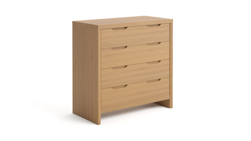 Комод Vesta Pro массив сосны цв. Светло-коричневый 45x90 — купить в Озерце