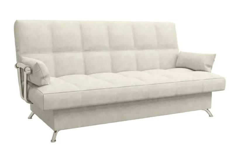 Диван-кровать Финка с хром. бок. "Регина-45.2" Nebby 001 Бежевый — купить в Озерце